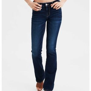 American Eagle dark wash Skinny Kick jeans